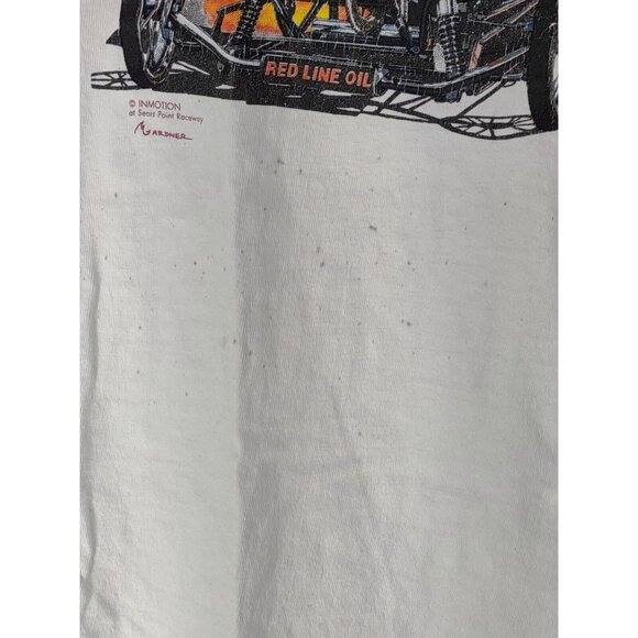 Thrashed Rich Guasco's Pure Hell T Shirt Drag Racing Hot Rod Fuel Red Line *READ - Picture 11 of 12